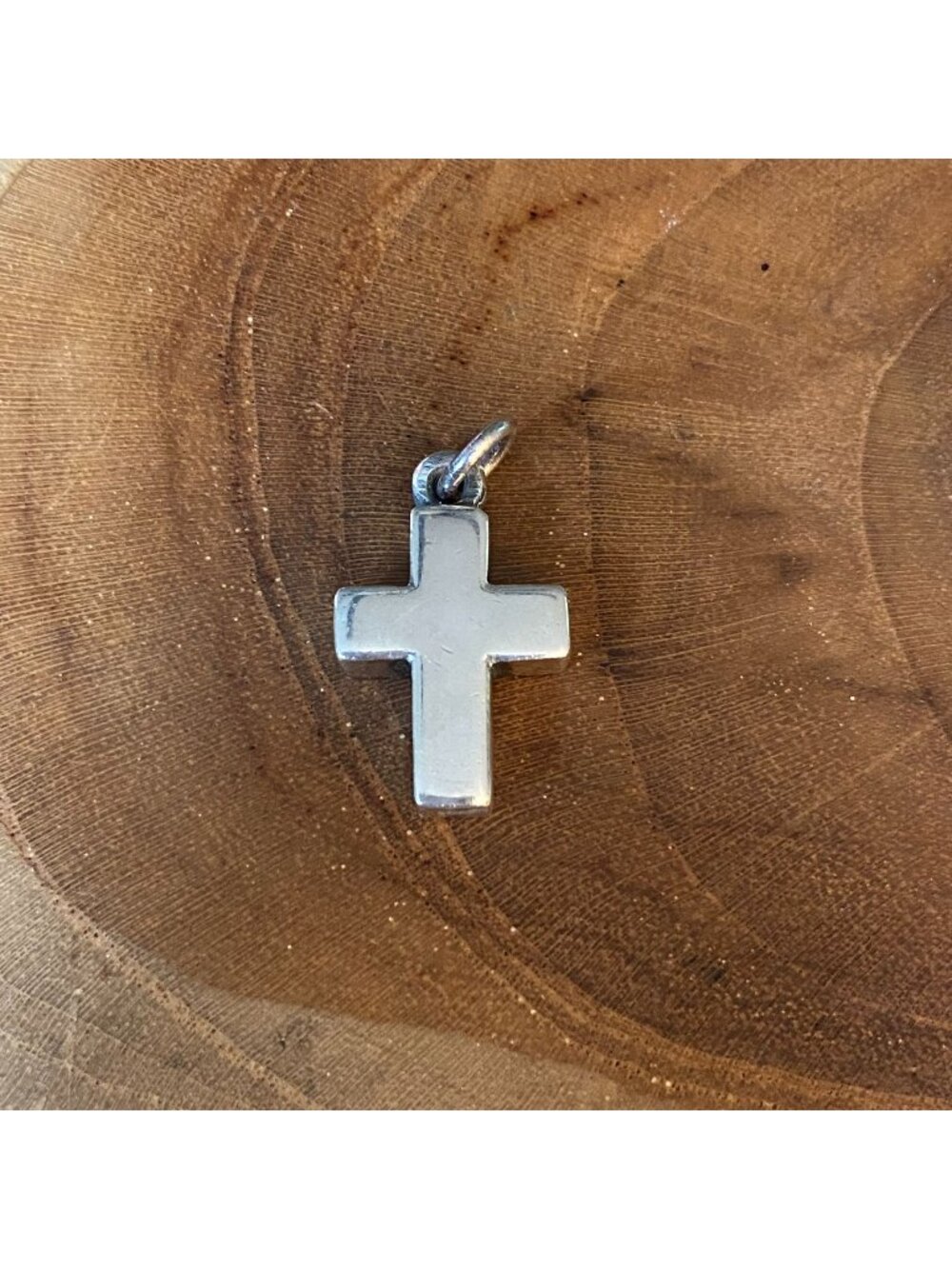 RETIRED James Avery Bold Cross Charm or Pendant, Sterling Silver